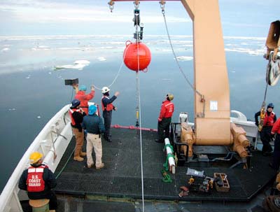 Final buoy hoist